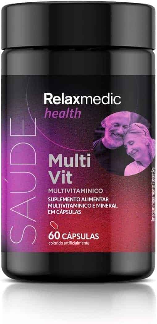 Multivitaminico-Relaxmedic-60-Capsulas-Nutricional.jpg Multivitamínico Relaxmedic 60 Cápsulas Nutricional - Imagem 1